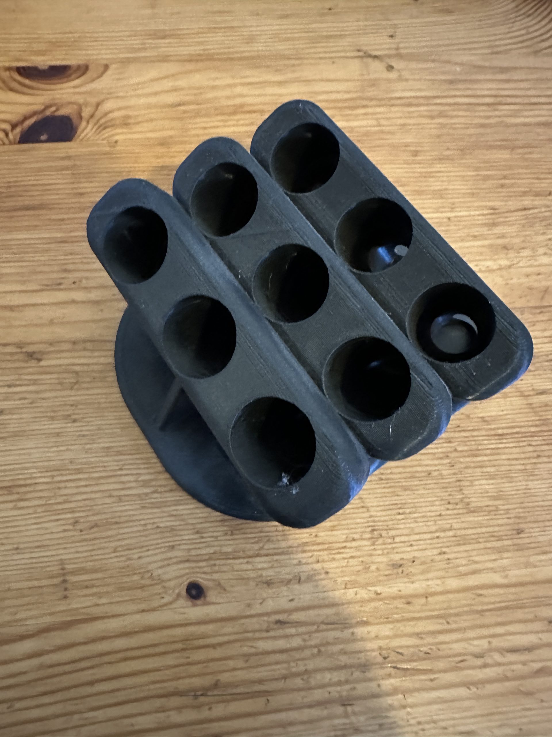 10ml x 9 Syringe Holder Designed and printed for mycelium